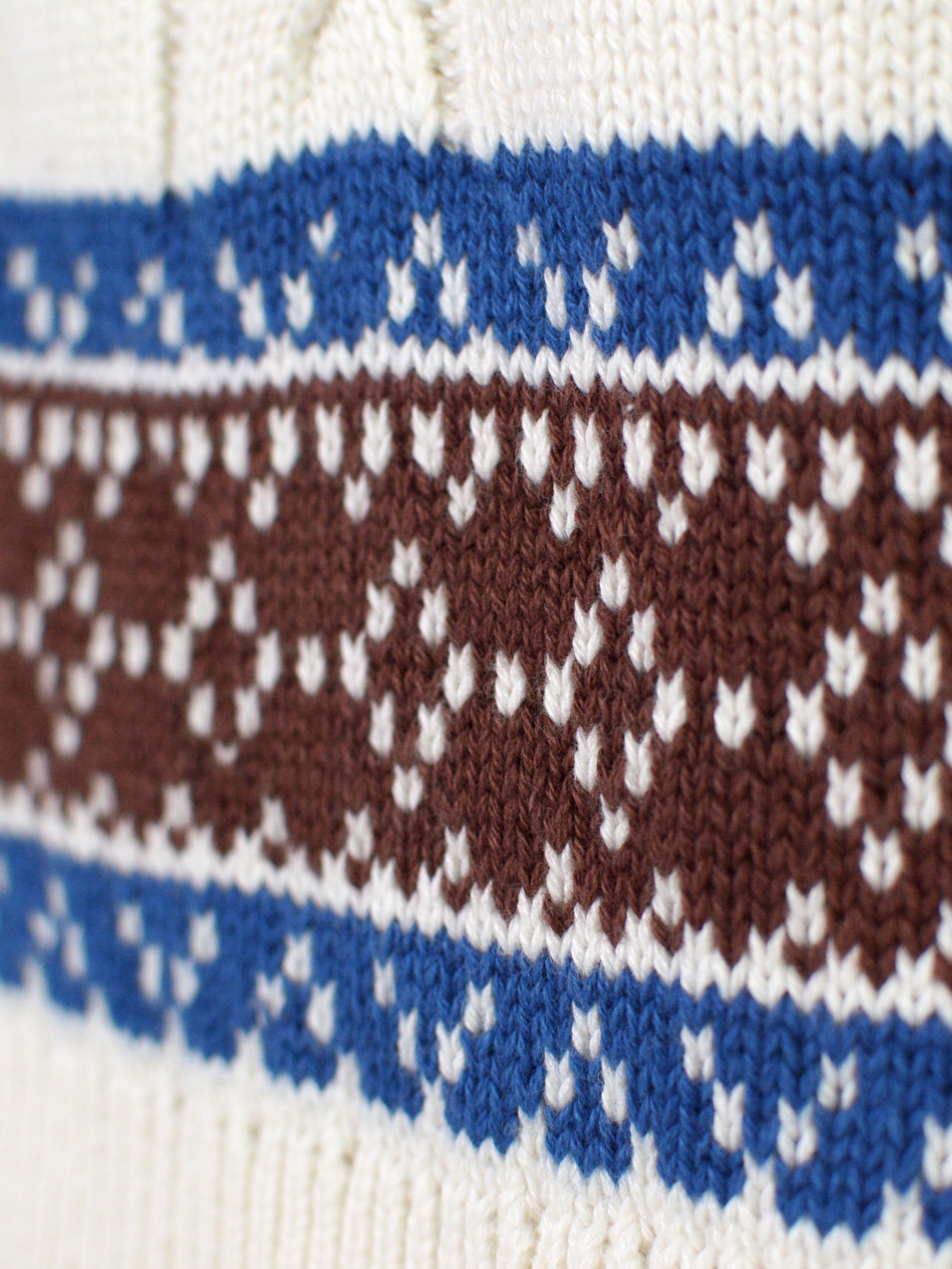 Cardigan Mujer Renne de Algodón Orgánico 100% Detalle Cenefa