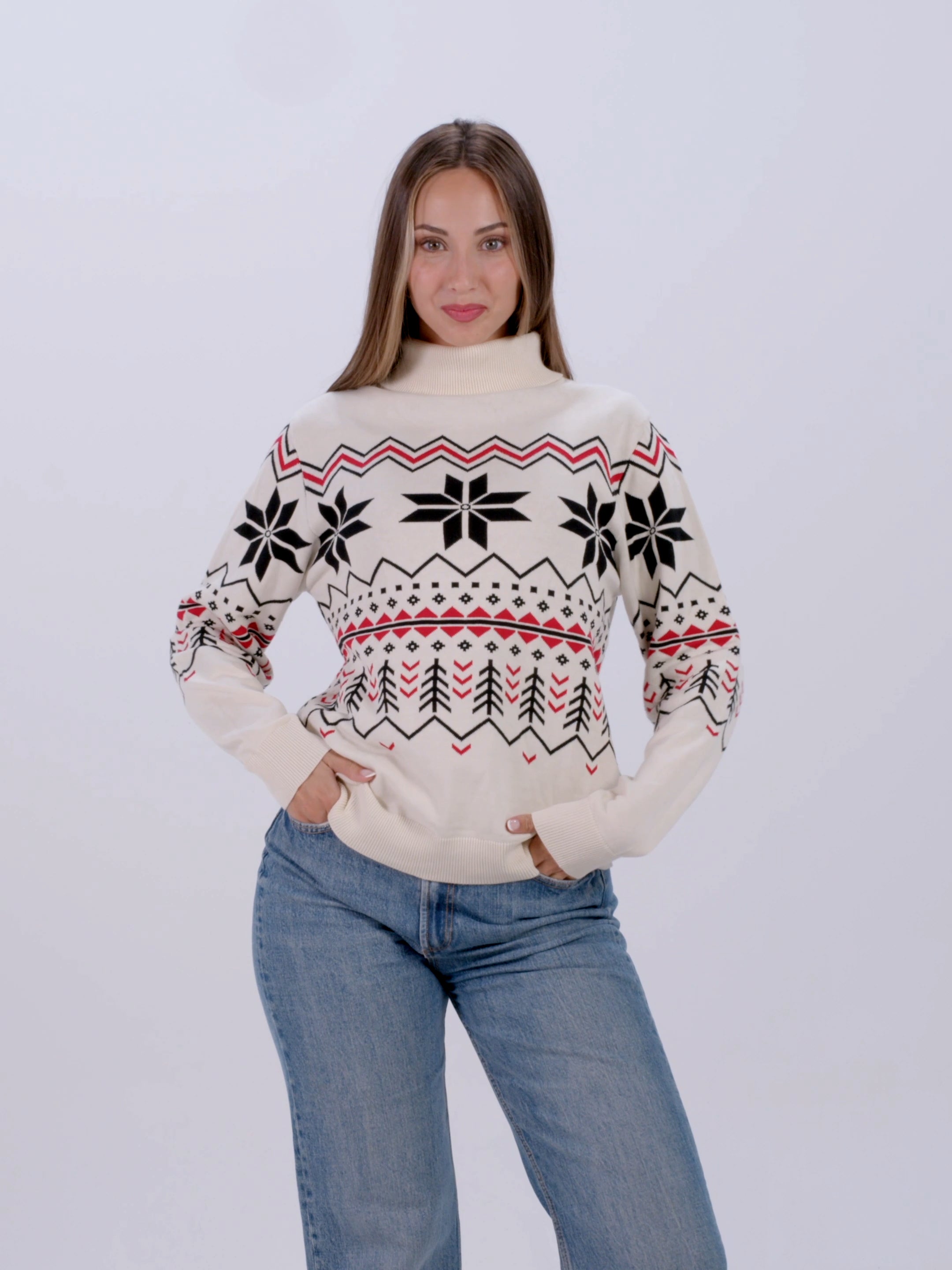 Jersey Mujer Après-ski de Algodón Orgánico 100%